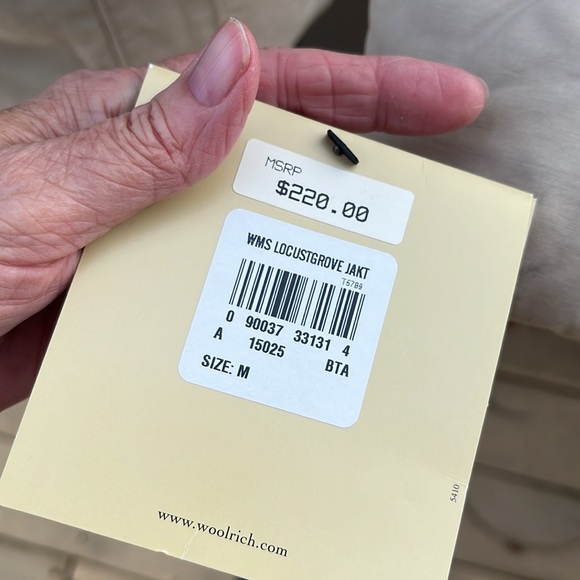 Woolrich duck down jacket, new tags size medium - Picture 4 of 12